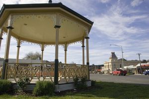 Bandstand + Town Hall - Creswick Victoria 3363