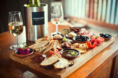 Captains Creek tasting plate - Business + Tourism Creswick